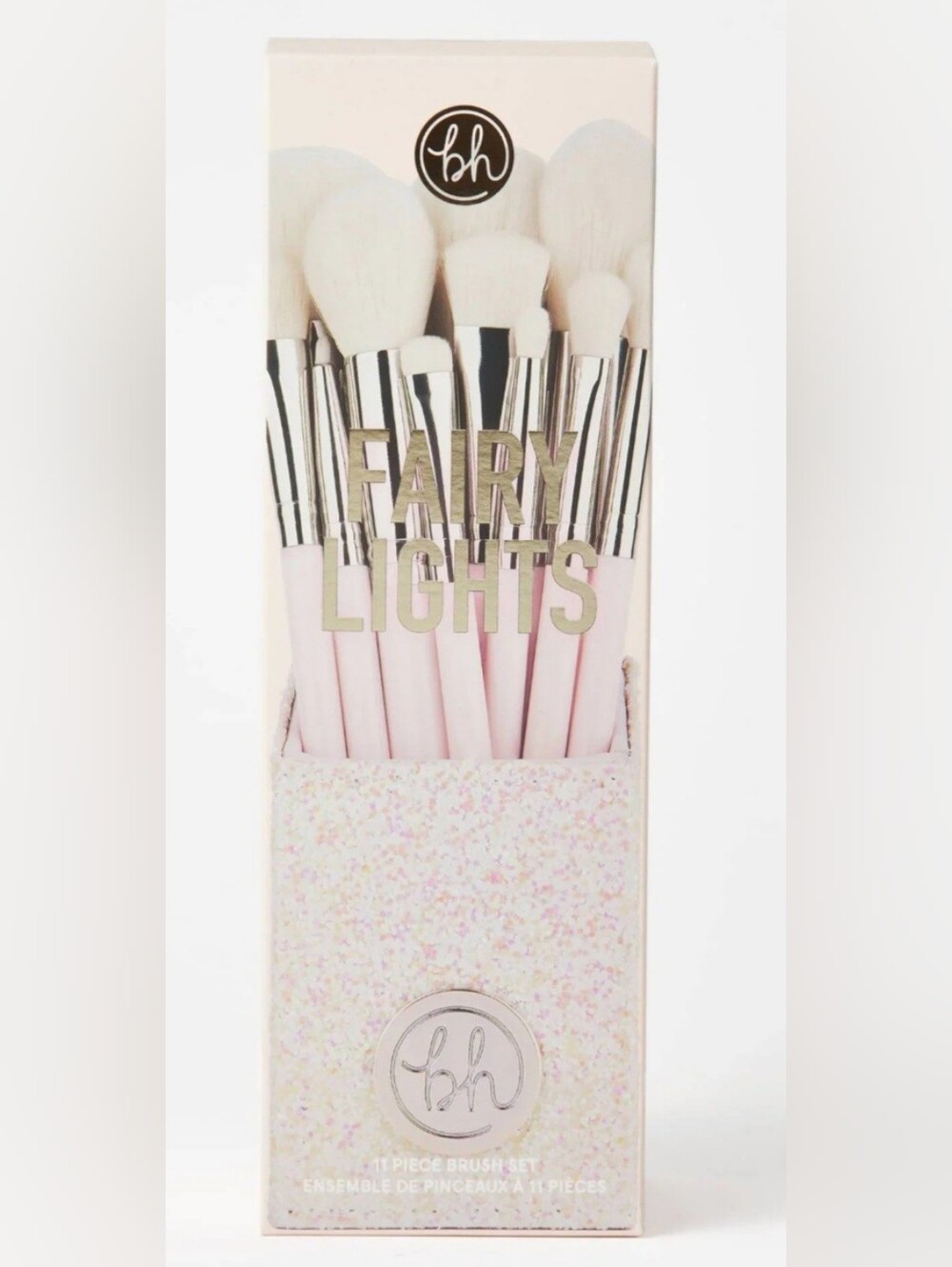 bh Cosmetics Fairy Lights Pink Makeup Brush Set Limited Edition